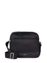 Crossbody Bag Gaspard Leather And Nylon Le tanneur Black gaspard TGAS2204