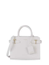 Small Leather Emilie Handbag Le tanneur White emily TEMI1600