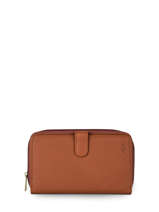 Continental Wallet Leather Katana Brown marina 753054