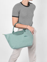 Longchamp Le pliage green Handbag Blue-vue-porte