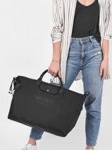 Longchamp Le pliage energy Sacs de voyage Noir-vue-porte