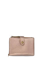 Coin Purse With Card Holder Miniprix Gold soft 376