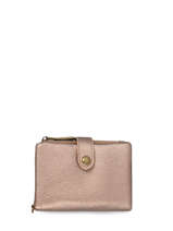 Coin Purse With Card Holder Soft Miniprix Brown soft 376