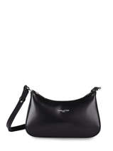 Sac Bandouli�re Suave Cuir Lancaster Noir suave ace 22