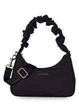 Polyester Basic Chouchou Shoulder Bag Lancaster Black basic chouchou 68