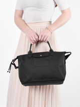 Longchamp Le pliage energy Sacs port� main Noir-vue-porte