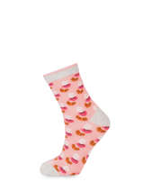 Chaussettes Cabaia Rose socks MIC