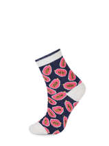 Chaussettes Cabaia Pink socks LAN-vue-porte