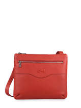 Leather Polo Crossbody Bag Nathan baume Red n city 7