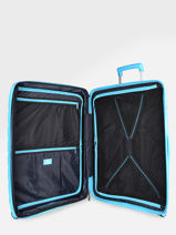Skyline Carry-on Luggage Roncato Blue skyline 418153-vue-porte