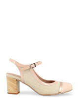 Leather pumps takla with strap-DORKING