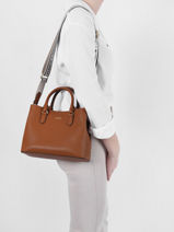Shopping Bag Dryden Leather Lauren ralph lauren Beige dryden 31852913-vue-porte