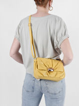 Soft Crossbody Bag Miniprix Yellow soft BV22052-vue-porte