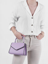 Perle Crossbody Bag Miniprix Violet perle C0127-vue-porte