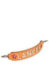 Removable Leather Ninon Love Top-handle Lancel Orange ninon A11923