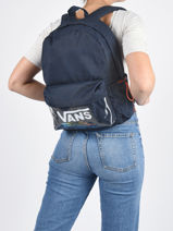Backpack Vans Blue backpack VN0A5E2S-vue-porte