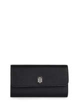 Wallet Tommy hilfiger Black th core AW11624
