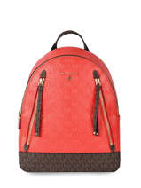 Leather Brooklyn Backpack Michael kors Red brooklyn H1GBNB2T