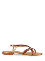 Monaco sandals in leather-LES TROPEZIENNES