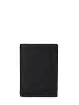 Wallet Leather Lancaster Black soft vintage homme 120-13