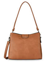 Shoulder Bag Grained Miniprix Brown grained F2548