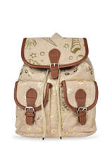 Backpack Miniprix Brown summer 9782C