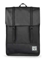 1 Compartment  Backpack Herschel Black weather resistant 10999