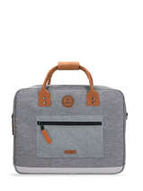 Briefcase Cabaia Gray laptop MESS