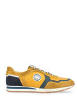 Sneakers stitch in leather-REDSKINS-vue-porte