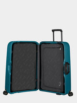 Hardside Luggage Magnum Eco Samsonite Blue magnum eco KH2003-vue-porte