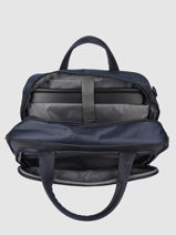 Laptop Bag With 15" Laptop Sleeve Samsonite Blue respark KJ3010-vue-porte