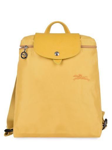 Longchamp Le pliage green Backpack Yellow
