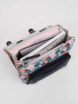 Backpack For Girls 2 Compartments Cameleon Pink vintage fantasy PG22038-vue-porte