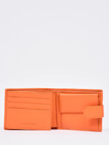 Wallet Leather Petit prix cuir Orange supreme - 000FA220-vue-porte