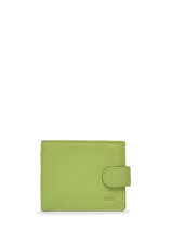 Wallet Leather Petit prix cuir Green supreme - 000FA220