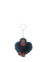 Porte-clefs Monkey Basic Kipling Bleu basic 17152-vue-porte