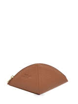 Coin Purse Leather Yves renard Brown foulonne 29367