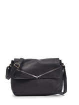 Leather Vanna Crossbody Bag Pieces Black vanna 17123127