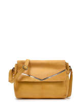 Leather Vanna Crossbody Bag Pieces Yellow vanna 17123127