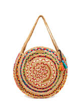 Round Straw Cheriyan Shoulder Bag Les tropeziennes Multicolor cheriyan CHE02