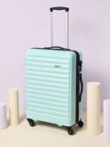 Medium Hardside Luggage Alicante Travel Green alicante M