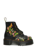 Bottines in leather-DR MARTENS