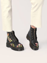 Boots sinclair bloom in leather-DR MARTENS-vue-porte