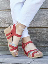 Lanny sandals in leather-MEPHISTO