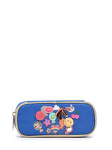 1 Compartment Pouch Jeune premier Blue daydream girls G