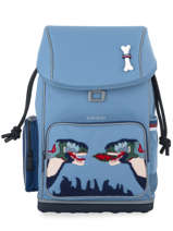 Ergomaxx Boy Backpack 2 Compartments Jeune premier Blue daydream boys B