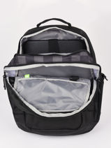 Backpack 2 Compartments Quiksilver Black accessories QYBP3111-vue-porte