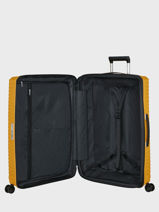 Upscape Hardside Luggage Samsonite Yellow upscape KJ1003-vue-porte