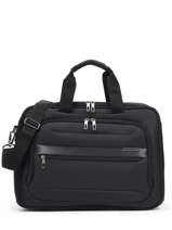 Ventura Laptop Bag With 15" Sleeve Samsonite Black vectura evo CS3006-vue-porte
