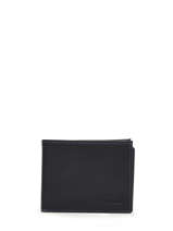 Wallet With Coin Purse Paris Leather Etrier Black paris EPAR121